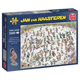 Afbeelding laden in galerijviewer, Jumbo jan van haasteren skateboarden in de bowl 2000 stukjes

