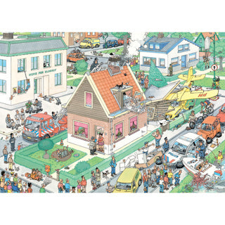 Afbeelding laden in galerijviewer, Jumbo jan van haasteren puzzel de wet van murphy 1000 stukjes

