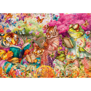 Afbeelding laden in galerijviewer, Ravensburger puzzel boekenclub 1000 stukjes
