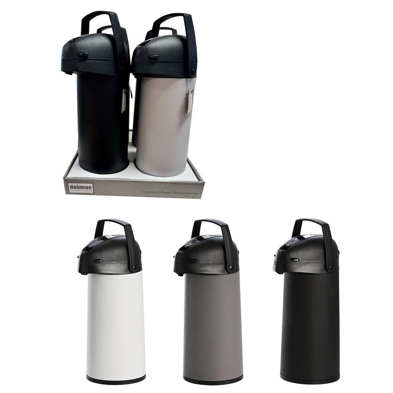 Afbeelding laden in galerijviewer, Thermos pompkan 1,9l ã˜13xh36,5cm
