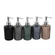 Zeepdispenser glas 330ml ã˜7,3xh18cm