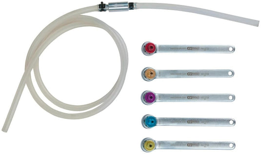 Ks tools ontluchtingssleutel set brake release key set 6tlg.