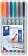 Staedtler lumocolor m non-permanent pen - box 6 st