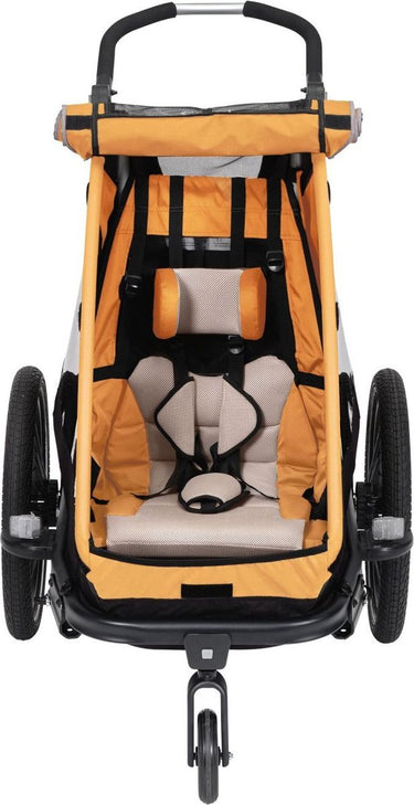 Xlc bsx125 monos zitting met gordel - oranje