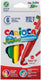 Carioca jumbo superwashable stiften - uitwasbaar en niet giftig - 6 stuks