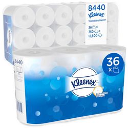 Toiletpapier kleenex premier wit 36 rollen à 350 vel