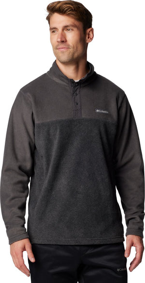 Columbia steens mountain™ half snap ii men's outdoortrui - charcoal heather, shark - maat xxl
