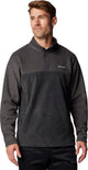 Columbia steens mountain™ half snap ii men's outdoortrui - charcoal heather, shark - maat xl