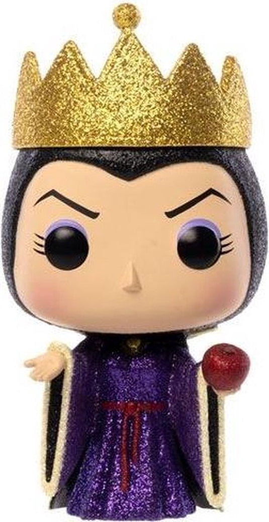 Funko snow white - disney pop! evil queen (diamond glitter) 9 cm verzamelfiguur - multicolours