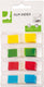 Q-connect index mini | ft 12 | 5 x 45 mm | 4 x 35 tabs | geassorteerde kleuren