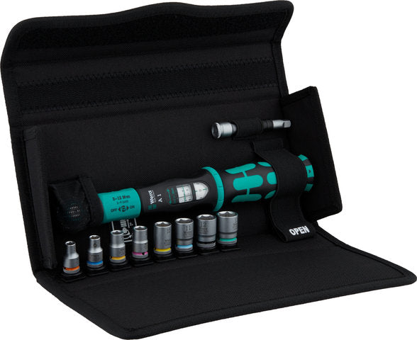 Afbeelding laden in galerijviewer, Wera safe-torque a 1 torque wrench set 2-12 nm
