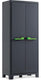 Keter moby hoge kast - 4 planken - 80x44x182 cm - antraciet