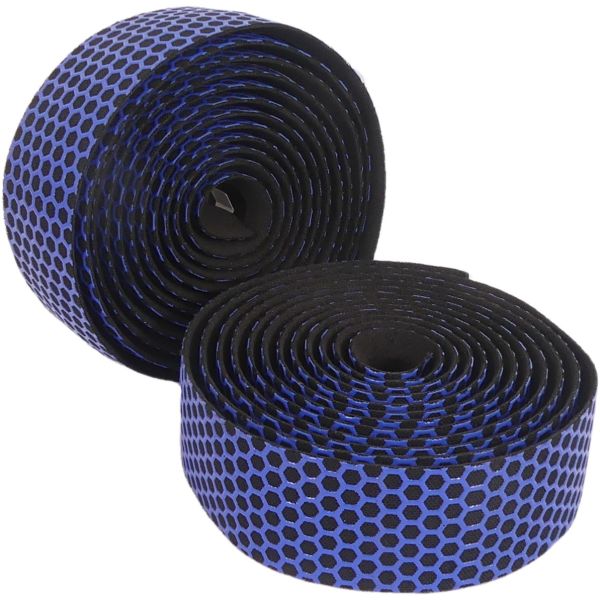 Afbeelding laden in galerijviewer, Edge stuurlint silicon anti-slip - blauw (2 stuks in een doos)
