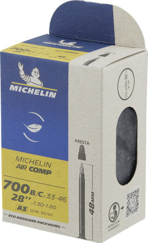 Afbeelding laden in galerijviewer, Michelin a3 aircomp inner tube for 28
