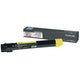 Tonercartridge lexmark c950x2yg geel