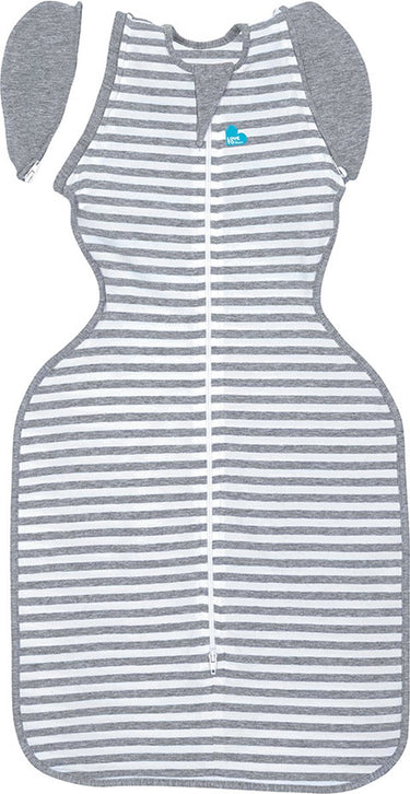 Love to dream ™ babyslaapzak swaddle up™ - inbakeren afbouwen - baby 6-9 maanden - 8.5-11 kg - all season - 1.0 tog - grijs