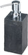 Wenko zeepdispenser slate rock antraciet polyresin 250ml - zeeppompje
