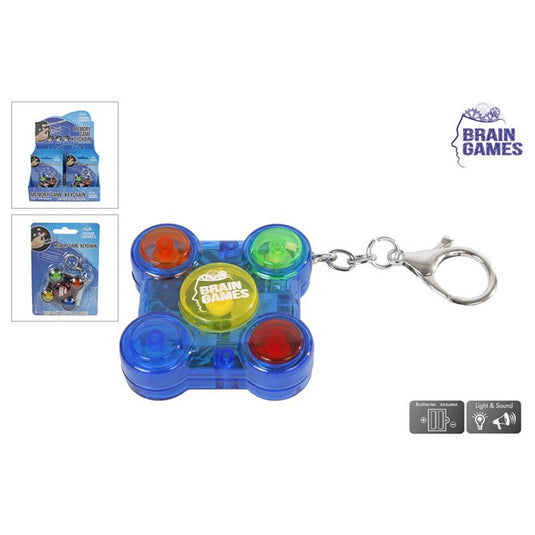 Brain games memory game sleutelhanger