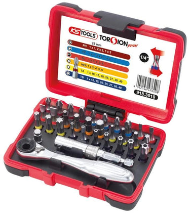 Ks tools bitset torsionpower bit box 32tlg.