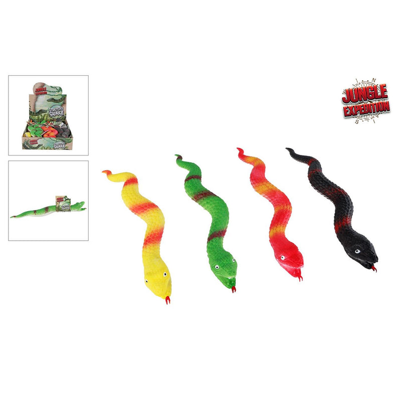 Afbeelding laden in galerijviewer, Jungle expedition stretch slang 30cm 4 assorti
