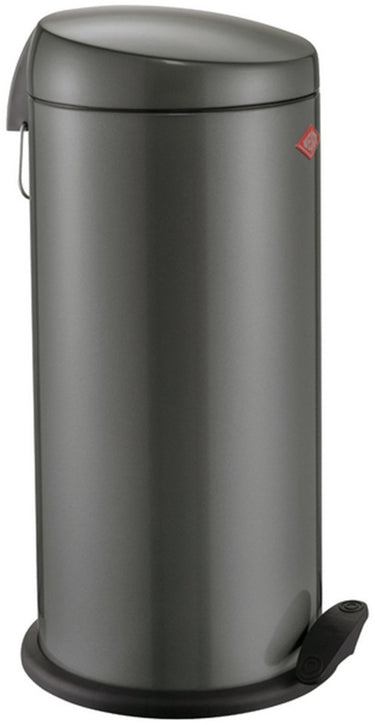 Wesco capboy maxi prullenbak | pedaalemmer | 22 liter | metaal - mat grafiet | afvalemmer - made in germany
