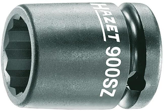 Hazet dopsleutel 900sz plug-in single. 1 2 12-edge l1= 44mm