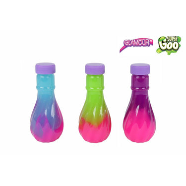 Glamour super goo magische toverfles met slijm 120gram 13cm 3 assorti