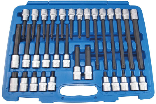 Sw stahl dopsleutel set 04423l screwdriver sockets 1 2 sw-steel t-profile, 32 pc