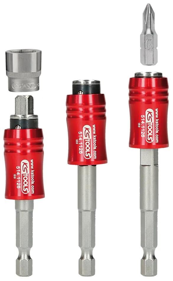 Afbeelding laden in galerijviewer, Ks tools bithalter 2in1 2in1 bit holder magnetic
