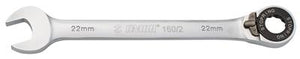 Unior 160 2 steek ringratelsleutel 22
