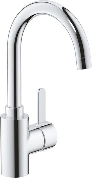 Grohe eurosmart cosmopolitan waterbesparende wastafelkraan - l-size - push-open waste - chroom