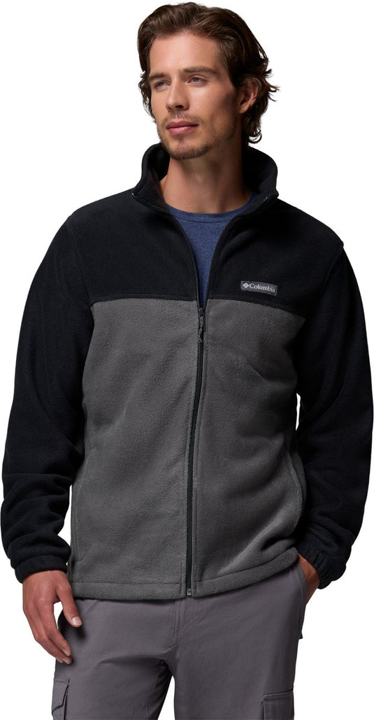 Columbia steens mountain™ full zip 2.0 fleece jas heren - fleece jas met volledige ritssluiting - fleece vest - zwart - maat m