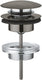 Grohe afvoergarnituur push open brushed hard graphite
