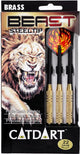 Bex sunsport dartpijlen set beast – recreatieve dartpijlen – steel tip - complete set voor thuisgebruik – precisiespel – vanaf 8 jaar - 20 gram