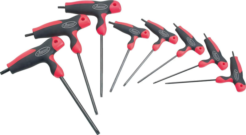 Afbeelding laden in galerijviewer, Vigor schraubendrehersatz t-grip screwdriver set torx
