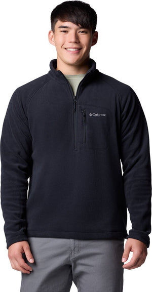 Columbia fast trek™ iii half zip fleece men's outdoortrui - black - maat s