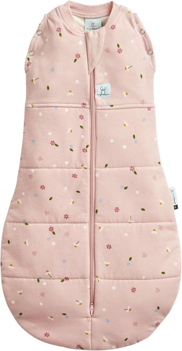 Ergopouch cocoon inbaker slaapzak - 2,5 tog - slaapzak baby - inbakerslaapzak - slaapzakken -3-6 md -daisies
