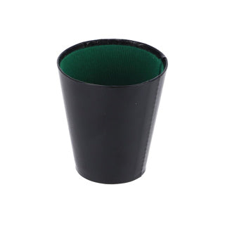 Afbeelding laden in galerijviewer, Basic dobbelbeker 9 cm zwart groen

