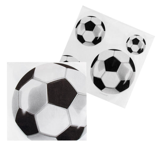 Boland servetten voetbal, 20st.