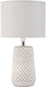 Pauleen led-tafellamp pretty purity e14 max. 20w wit, grijs
