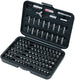 Ks tools bitset classic bits-screwdr.set 100tlg. in a case