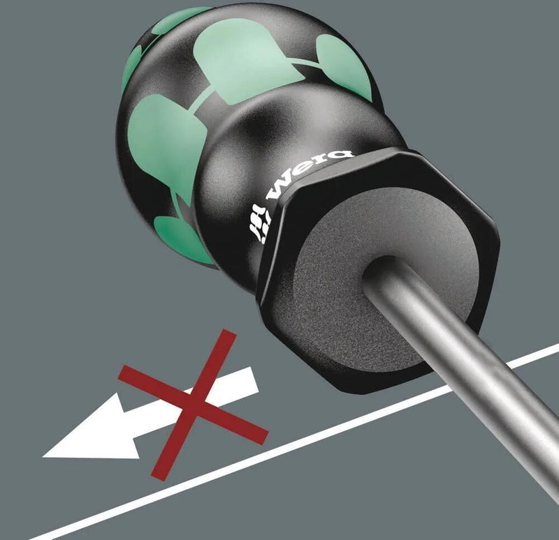 Afbeelding laden in galerijviewer, Wera 367 4 torx® hf kraftform plus schroevendraaierset met vasthoudfunctie met 300 mm lange klingen (zwart groen, 4‑delig)

