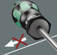 Wera 367 4 torx® hf kraftform plus schroevendraaierset met vasthoudfunctie met 300 mm lange klingen (zwart groen, 4‑delig)