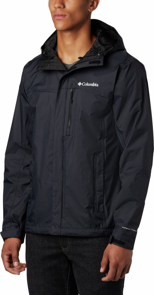Columbia pouring adventure™ iii jacket heren outdoorjas - black