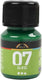 Creativ company permanente glasverf - briljant groen, 30ml