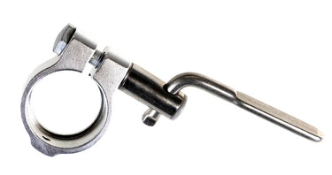 Gazelle zadelpenklem met fixatieschroef en hevel 35.0mm zilver