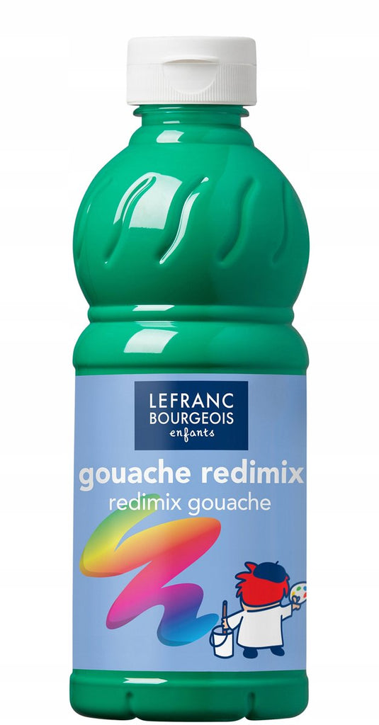 Lefranc bourgeois posterverf - briljantgroen 500ml