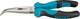 Hazet flachrundzange 1841m snipe nose pliers .