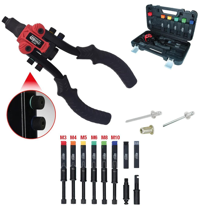 Afbeelding laden in galerijviewer, Ks tools tangen set 3 in 1 3 in 1 hand riveters set anz. parts 15
