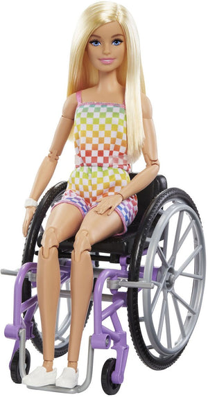 Barbie fashionista rolstoel - modepop